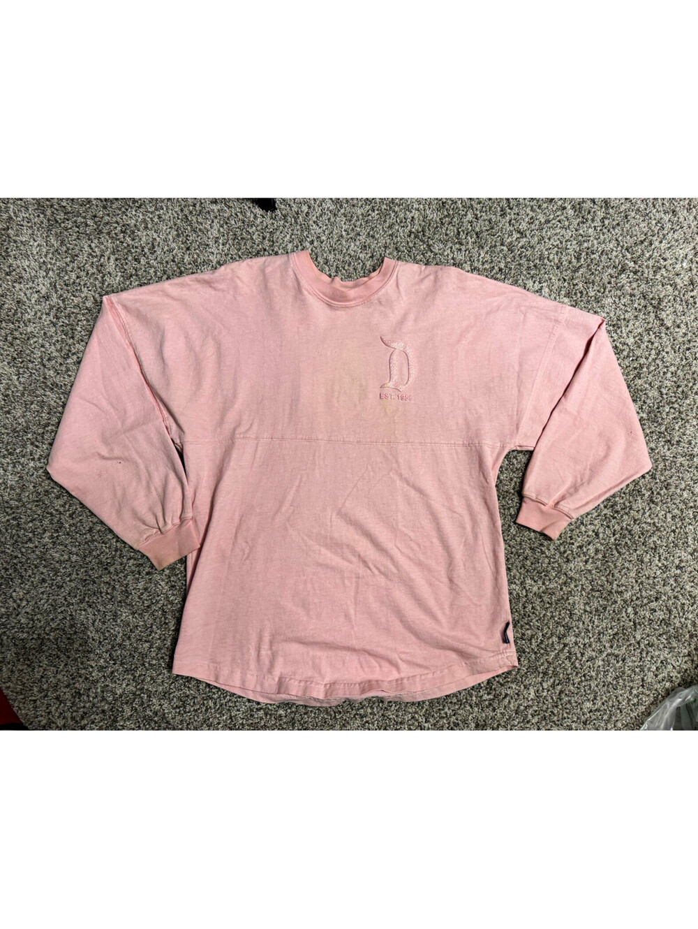 Disneyland Resort Pink Glitter Sparkle Spirit Jersey Adult XS (READ)